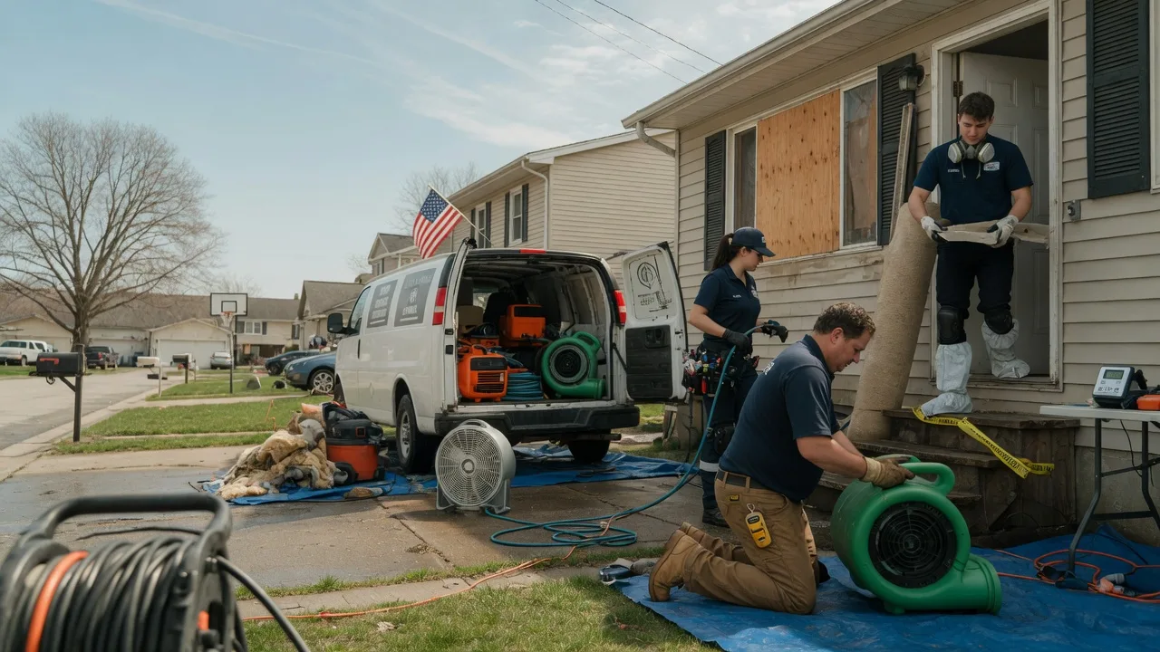 Water Damage Restoration in Houston, AK near me